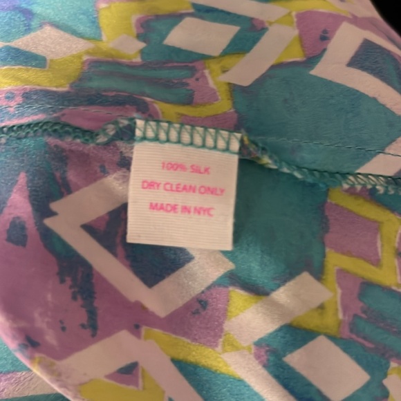 Alice & Trixie Silk 80s Geometric Camisole - Picture 4 of 4